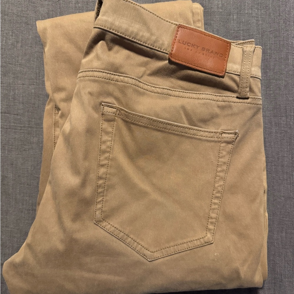 Lucky Brand Tan Chinos